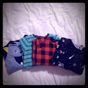 Carter's fleece footed PJs